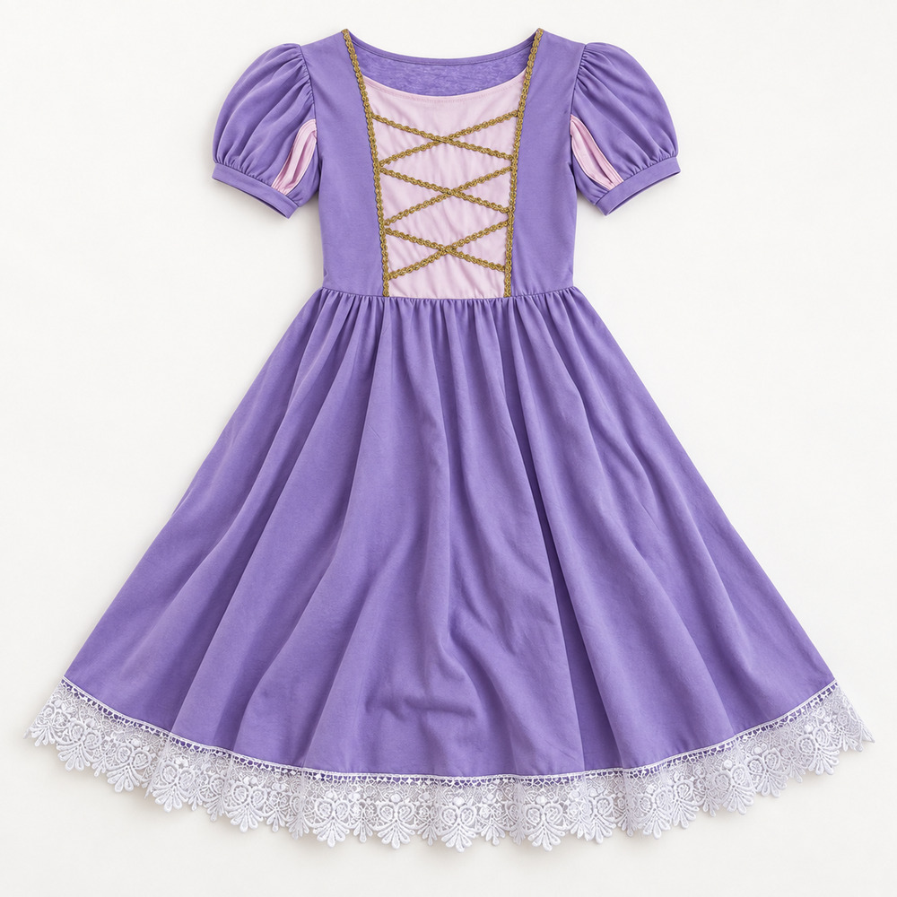 Rapunzel Tangled Cosplay Dress Adult Size Small Princess Halloween Costume